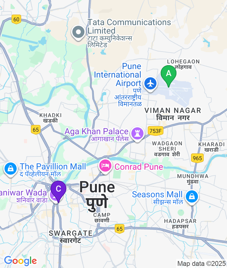 Pune Available Airport Options